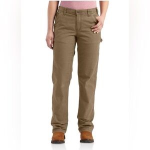 Carhartt Rugged Flex Loose Fit Canvas Carpenter Pant women’s size 8
